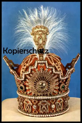 ÄLTERE POSTKARTE CROWN JEWELS TEHRAN IRAN Teheran Persia Iran Kronjuwelen Juwelen Ansichtskarte postcard cpa AK