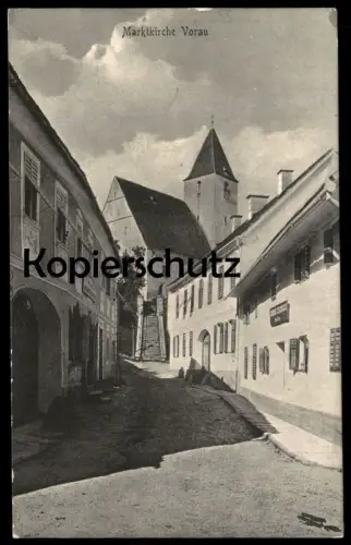 ALTE POSTKARTE MARKTKIRCHE VORAU 1911 STEIERMARK Kirche church Austria Autriche Österreich cpa postcard AK Ansichtskarte