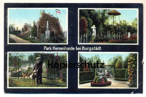 ÄLTERE POSTKARTE GREETINGS FROM BURK'S FALLS ONTARIO CANADA TWAS AUTUMN AND THE LEAVES Burks Ansichtskarte cpa postcard