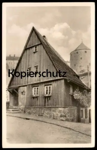 ALTE POSTKARTE BAUTZEN HEXENHÄUSCHEN Hexenhaus witch cottage chalet de sorcière AK Ansichtskarte cpa postcard