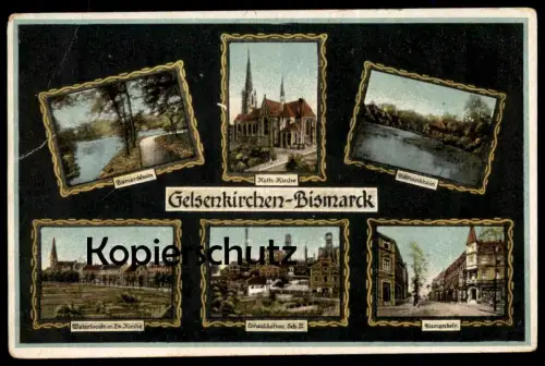 ÄLTERE POSTKARTE MINDEN LUFTBILD DIAKONISSENANSTALT SALEM-KÖSLIN KUHLENSTRASSE 82 Ansichtskarte cpa postcard