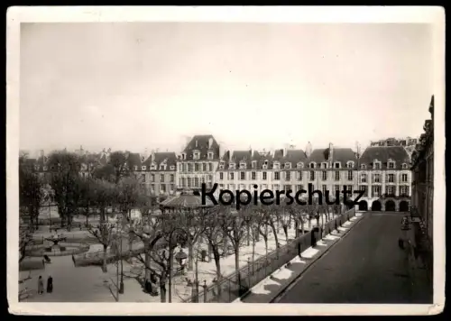 ALTE POSTKARTE PARIS LA PLACE DES VOSGES VUE DU MUSÉE VICTOR HUGO Ansichtskarte cpa AK postcard