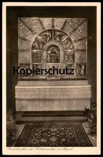 ALTE POSTKARTE GNADENALTAR DER GOTTESMUTTER IN STIEPEL Bochum-Stiepel Kirche Kapelle Ansichtskarte AK postcard cpa