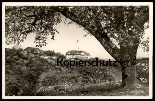 ALTE POSTKARTE TÜBINGEN TROPENGENESUNGSHEIM SÜDFRONT UND TROPEN-KINDERHEIM Baum tree Hospital Klinik Ansichtskarte cpa