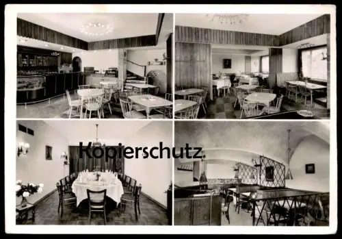 ÄLTERE POSTKARTE MÜNSTER WESTFALEN HOTEL RESTAURANT STADT-SCHÄNKE Stadtschänke ADAC Clublokal Ansichtskarte cpa postcard