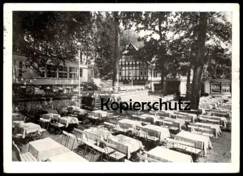 ALTE POSTKARTE BENTHE BENTHER TERRASSEN ERICHS RUH INHABER ERNST WERNER FERNRUF WEETZEN RONNENBERG HANNOVER