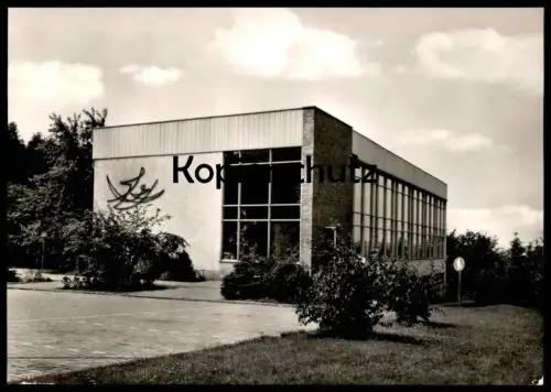 ÄLTERE POSTKARTE OSNABRÜCK ORTSTEIL LÜSTRINGEN HALLE Ansichtskarte postcard cpa AK