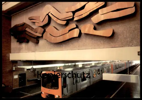 FÜNF ÄLTERE POSTKARTEN BRUXELLES METRO STATION U-BAHN subway five postcards Ansichtskarte