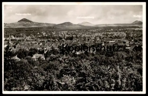 ÄLTERE POSTKARTE GÖPPINGEN HOHENSTAUFEN HOHENRECHBERG STUIFEN PANORAMA TOTALANSICHT Ansichtskarte postcard cpa