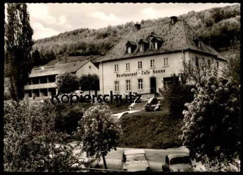 ÄLTERE POSTKARTE WÜRGAU BEI BAMBERG RESTAURANT CAFÉ SONNE BESITZER H. MÜLLER SCHESSLITZ Ansichtskarte AK cpa postcard