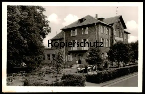 ALTE POSTKARTE WALDKURHAUS JOHANNISKREUZ TRIPPSTADT POST ÜBER LAMBRECHT RECKTECKSTEMPEL Ansichtskarte AK cpa postcard
