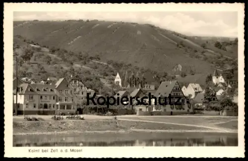 ALTE POSTKARTE KAIMT BEI ZELL AN DER MOSEL PANORAMA Ansichtskarte postcard cpa AK