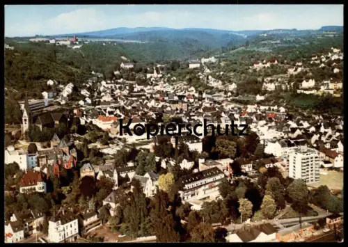ÄLTERE POSTKARTE VALLENDAR PANORAMA NEUROLOGISCHE KLINIK WALTER POPPELREUTER HAUS HEERSTRASSE Ansichtskarte AK postcard