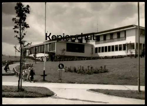ÄLTERE POSTKARTE AUTOBAHN-RASTSTÄTTE GUSTAV UND BARBARA ZORN BAD CAMBERG motorway highway autoroute Ansichtskarte AK cpa