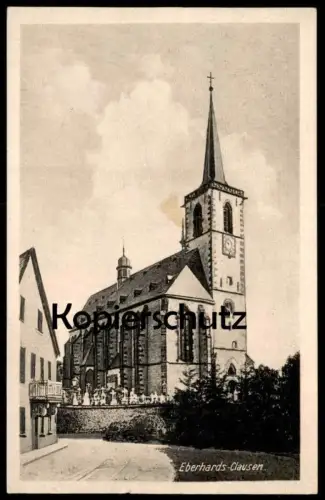 ALTE POSTKARTE EBERHARDS-CLAUSEN KLAUSEN WALLFAHRTSORT AUS DEM 15. JAHRHUNDERT EIFEL WITTLICH-LAND AK Ansichtskarte cpa