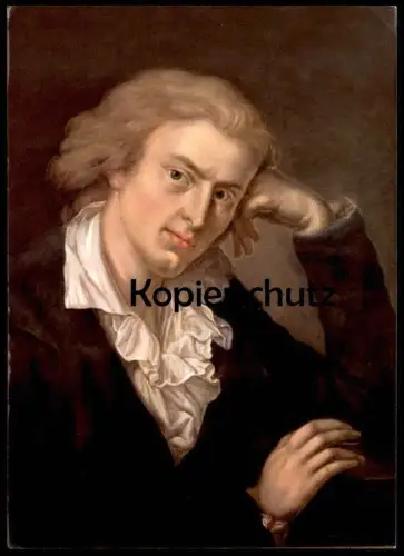ÄLTERE POSTKARTE FRIEDRICH SCHILLER 1786 WEIMAR SCHILLERHAUS DICHTER GEMÄLDE VON ANTON GRAFF poet poète AK postcard cpa