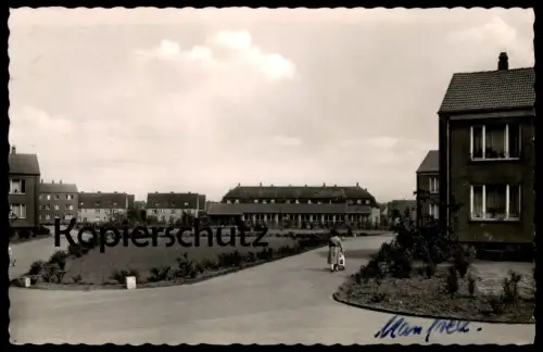 ÄLTERE POSTKARTE GELSENKIRCHEN BUER ERLE PARTIE AM KINDERGARTEN Ansichtskarte AK postcard cpa