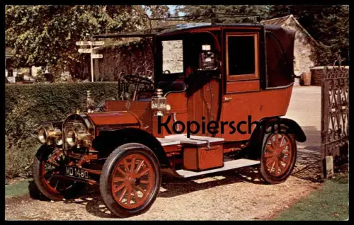ÄLTERE POSTKARTE 1908 UNIC MONTAGU MOTOR MUSEUM CAB LONDON TAXI taxicab old car Auto Oldtimer Voiture AK cpa postcard
