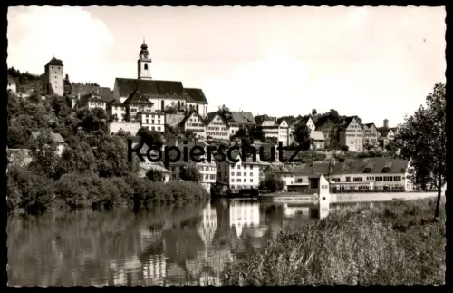 ÄLTERE POSTKARTE HORB AM NECKAR PANORAMA TOTALANSICHT Total AK Ansichtskarte postcard cpa Baden-Württemberg
