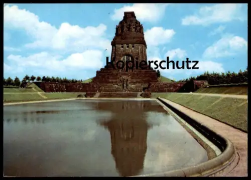 ÄLTERE POSTKARTE LEIPZIG MESSESTADT VÖLKERSCHLACHTDENKMAL Ansichtskarte AK postcard cpa