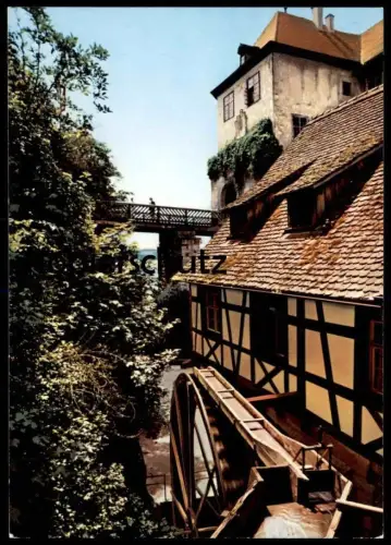 POSTKARTE MEERSBURG BODENSEE MÜHLE MOLE MOLEN MOULIN Wassermühle AK Ansichtskarte postcard cpa