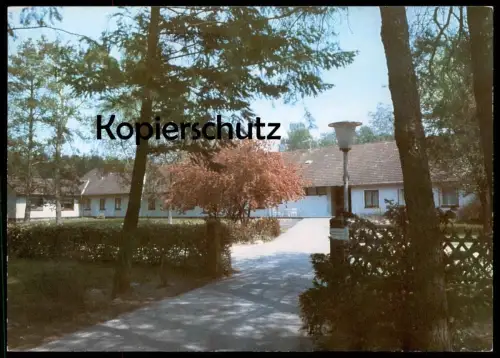 ÄLTERE POSTKARTE WINTERMOOR ENDO-KLINIK HAMBURG NORDHEIDE Schneverdingen Krankenhaus Hospital cpa postcard Ansichtskarte