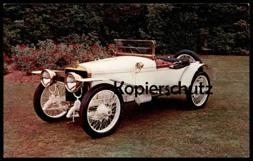 ÄLTERE POSTKARTE HISPANO-SUIZA MONTAGU MUSEUM BEAULIEU ALFONSO XIII. Oldtimer old car Auto Automobil Voiture postcard AK