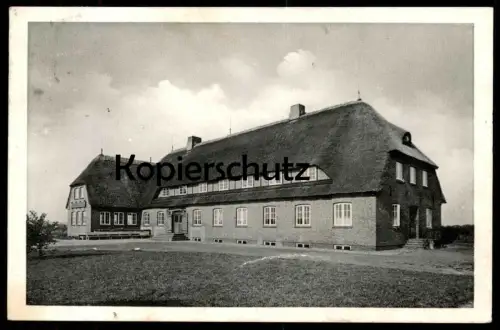 ALTE POSTKARTE HUSUM THEODOR STORM JUGENDHERBERGE youth hostel auberge de jeunesse AK Ansichtskarte cpa postcard