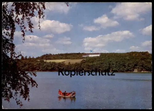 ÄLTERE POSTKARTE KIRCHHEIM BEI EUSKIRCHEN JUGENDHEIM STEINBACHTALSPERRE Talsperre barrage Ansichtskarte cpa postcard