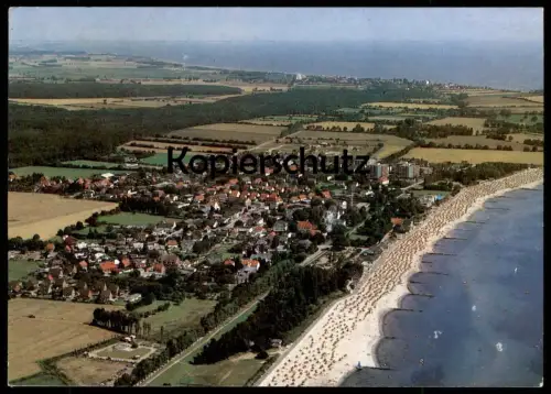 ÄLTERE POSTKARTE KELLENHUSEN PANORAMA LUFTBILD FLIEGERAUFNAHME LUFTAUFNAHME OSTSEE AK Ansichtskarte cpa postcard