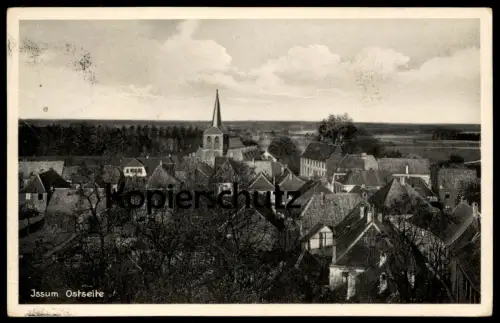 ALTE POSTKARTE ISSUM OSTSEITE PANORAMA Kreis Kleve Ansichtskarte AK cpa postcard