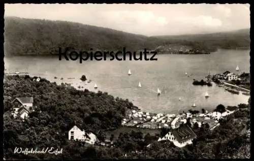 ÄLTERE POSTKARTE WOFFELSBACH SIMMERATH EIFEL Campingplatz Camping cpa postcard AK Ansichtskarte