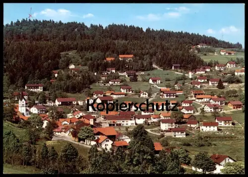 ÄLTERE POSTKARTE ST. ENGLMAR PANORAMA GESAMTANSICHT Landkreis Straubing-Bogen Bayern cpa postcard AK Ansichtskarte