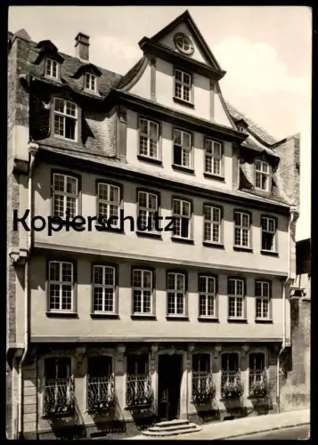 ÄLTERE POSTKARTE FRANKFURT AM MAIN GOETHEHAUS House of Johann Wolfgang Goethe Goethehaus Poet Dichter cpa postcard AK