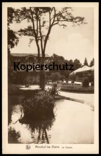 ALTE POSTKARTE MONDORF-LES-BAINS LE CASINO Kasino Luxemburg Luxembourg cpa postcard AK Ansichtskarte