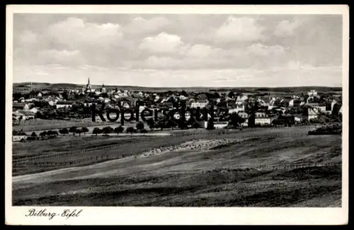 ALTE POSTKARTE BITBURG IN DER EIFEL PANORAMA GESAMTANSICHT TOTALANSICHT cpa postcard AK Ansichtskarte