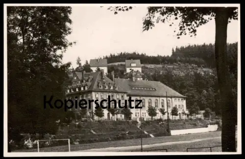 ÄLTERE POSTKARTE GORNSDORF VOLKSHAUS FUSSBALL PLATZ bei Burkhardtsdorf Chemnitz Stollberg Stadion stadium stade postcard