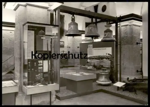ÄLTERE POSTKARTE DRESDEN ARMEEMUSEUM DDR GLOCKE GLOCKEN Bell Bells Clarine Cloche Armee-Museum 1. Weltkrieg WWI Guerre