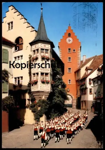 POSTKARTE MEERSBURG Bodensee Tracht Knabenmusik Kapelle Musikkapelle traditional costume musique cpa postcard AK