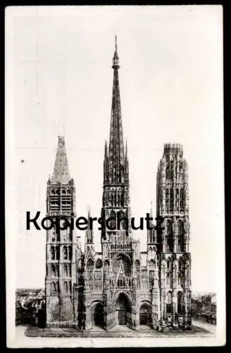 ÄLTERE POSTKARTE ROUEN LA CATHÉDRALE Kirche church église cpa postcard AK Ansichtskarte