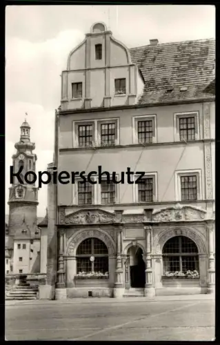 ÄLTERE POSTKARTE WEIMAR LUCAS CRANACH-HAUS UND SHLOSS Haus Lucas Cranach Maler Painter Ansichtskarte AK cpa postcard