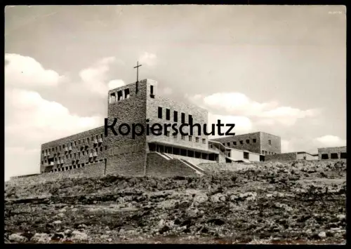 ÄLTERE POSTKARTE BEIT JALA BAIT DSCHALA EVANG. MÄDCHENSCHULE TALITHA KUMI GESAMTANSICHT Jordanien Palestine Palästina