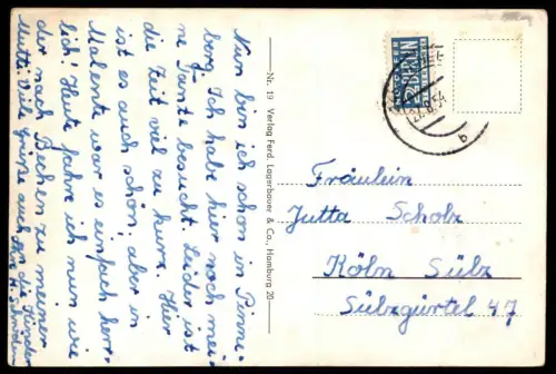 ALTE POSTKARTE GRUSS AUS DER ROSENSTADT PINNEBERG BAHNHOF BAHNHOFSHOTEL ROSENGARTEN station gare Rosen Rose Roses AK cpa