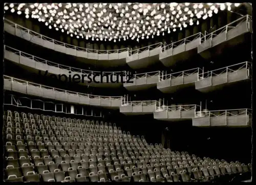 ÄLTERE POSTKARTE MÜNSTER WESTFALEN STADTTHEATER THEATER theatre Loge Innenraum theatre Ansichtskarte AK cpa postcard