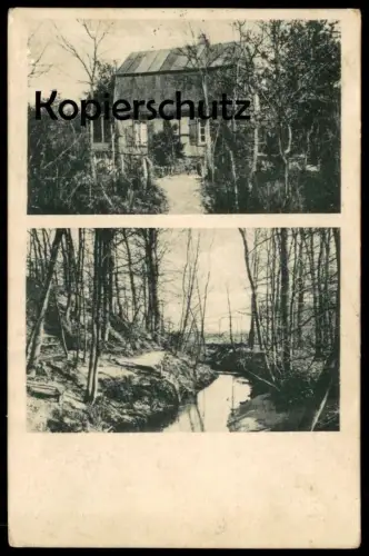 ALTE POSTKARTE HÜTTRUP BEI GREVEN NATURFREUNDEHAUS DER ORTSGRUPPE MÜNSTER WESTFALEN Pfadfinder boy scout Ansichtskarte