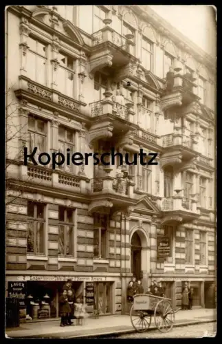 ALTE POSTKARTE HAMBURG VON-DER-TANN-STRASSE 7 SCHUHMACHER POSPIECH LAGER TAFELBUTTER F. HEINRICH AHRENS Foto photo AK