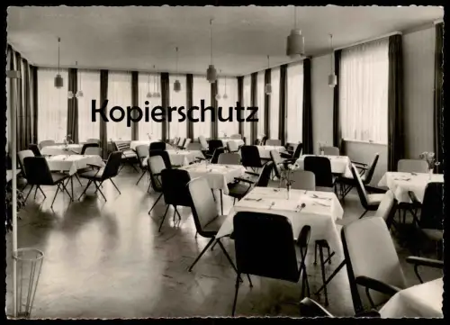 ÄLTERE POSTKARTE AUTOBAHN RASTSTÄTTE GRUNDBERGSEE BAB HAMBURG - BREMEN A1 SOTTRUM OTTERSBERG Ansichtskarte cpa postcard