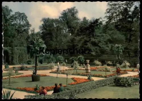 ÄLTERE POSTKARTE POTSDAM SCHLOSS SANSSOUCI GARTEN garden jardin chateau castle cpa postcard Ansichtskarte AK