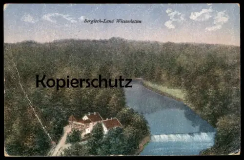 ALTE POSTKARTE WIESENKOTTEN SOLINGEN Müngsten Burg Bergisches Land bei Remscheid Ansichtskarte AK postcard cpa
