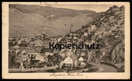 ALTE POSTKARTE MAYSCHOSSER WINZER-VEREIN BEI ALTENAHR MAYSCHOSS Winzer vigneron winemaker winegrower vine dresser